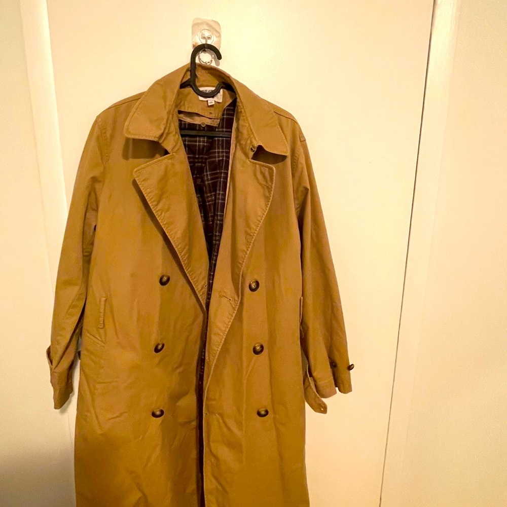 Uniqlo trench coat